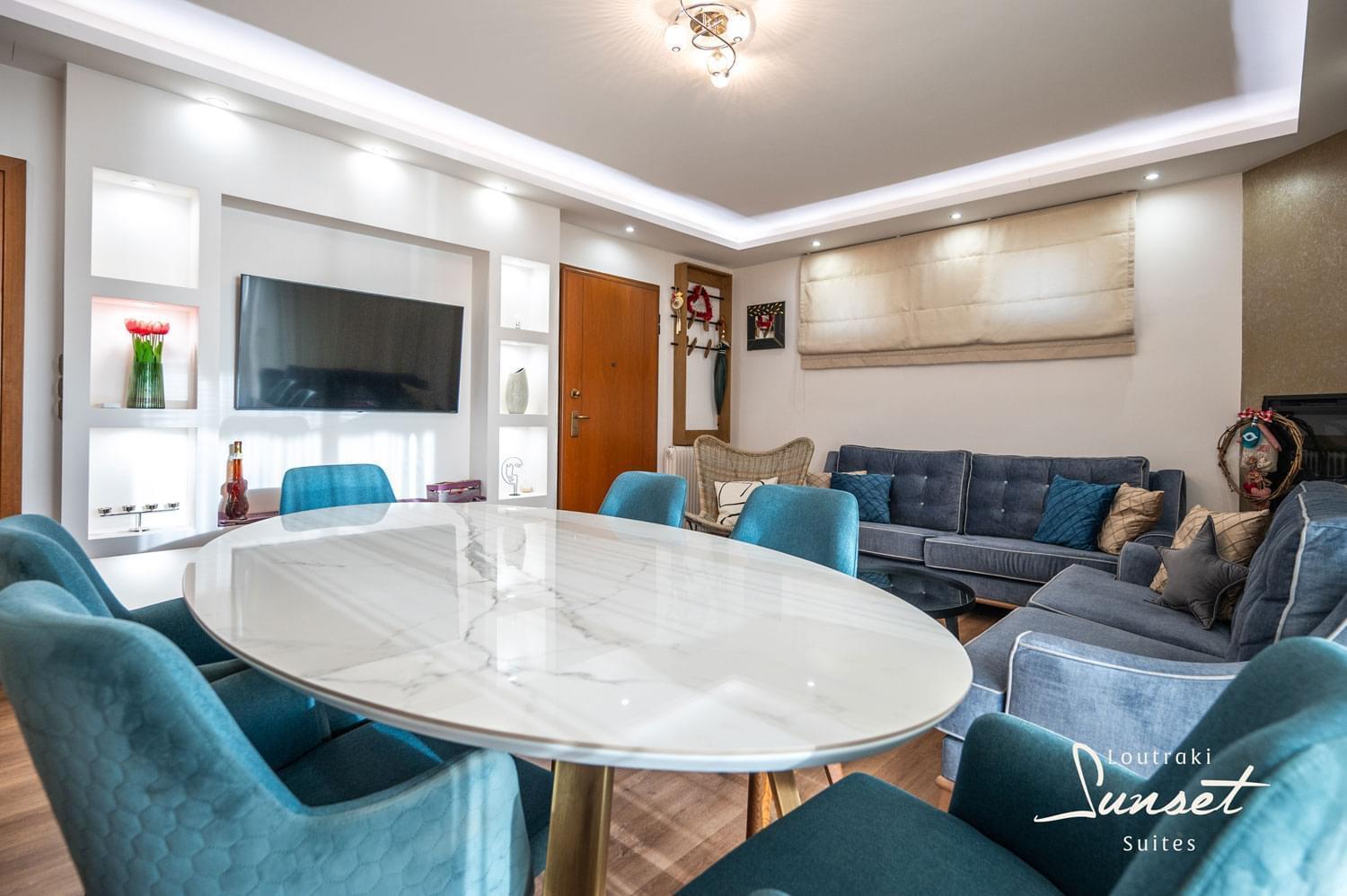 Appartement Loutraki Sea Sunset Extérieur photo