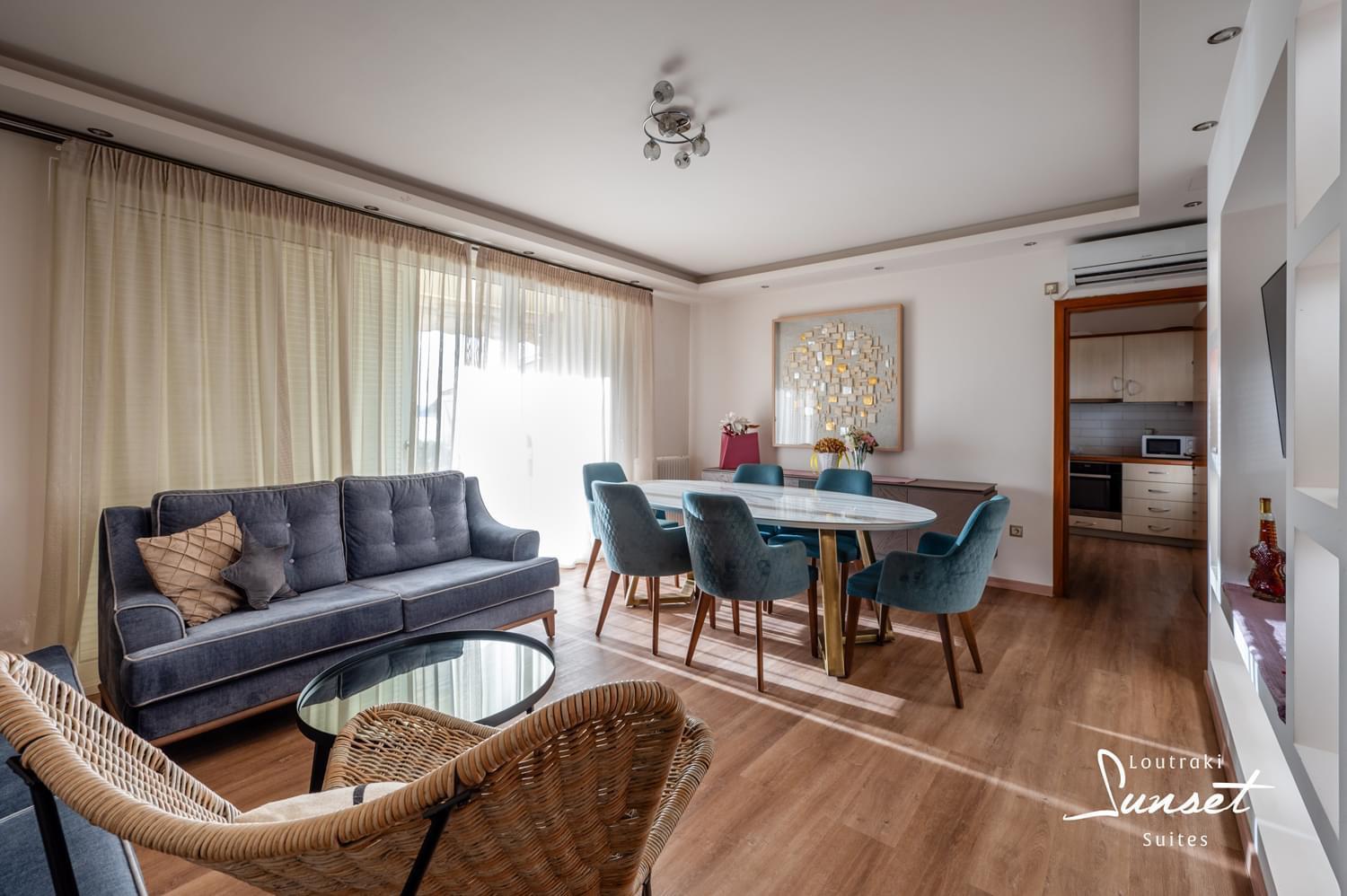 Appartement Loutraki Sea Sunset Extérieur photo